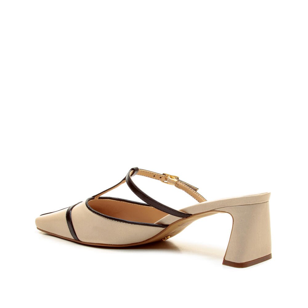 Mule Couro Off White Salto Baixo Cecconello 2901011-2 Off White 4