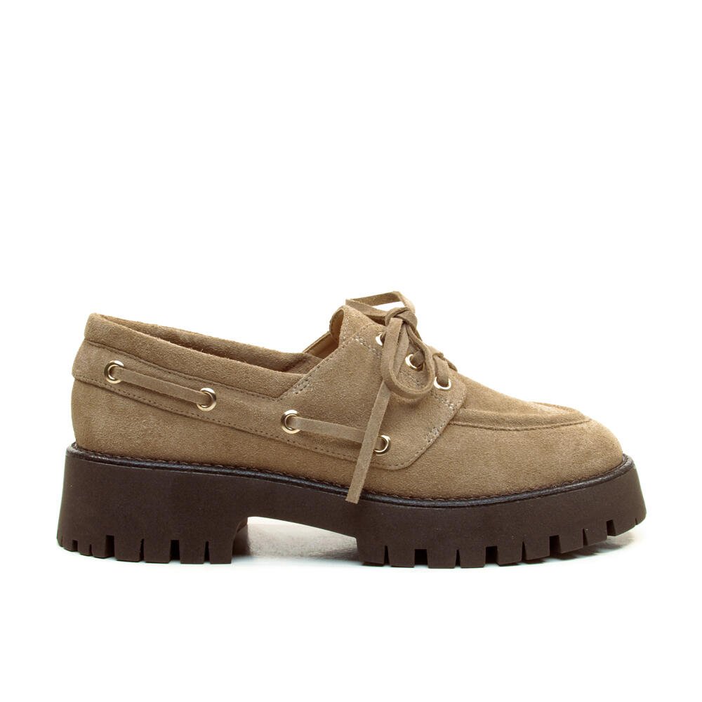 Mocassim Couro Nude Cecconello 2972002-2