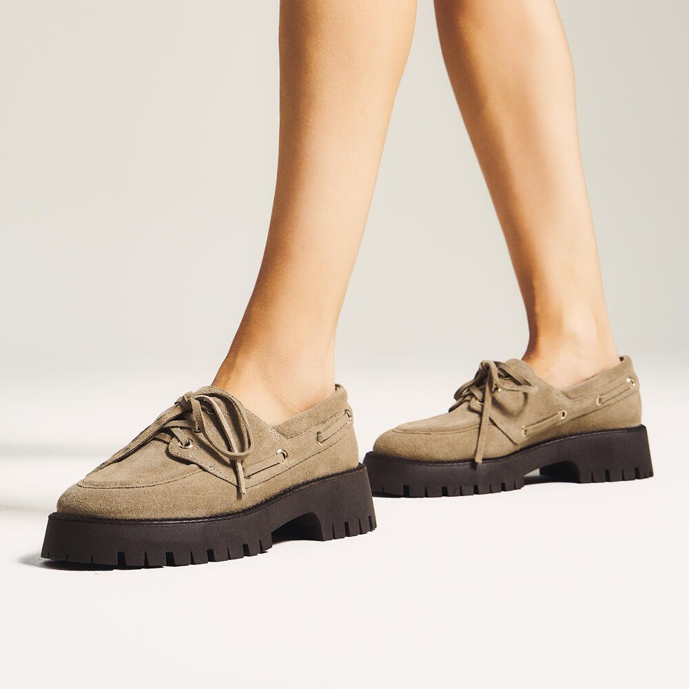 Mocassim Couro Nude Cecconello 2972002-2 Bege 2