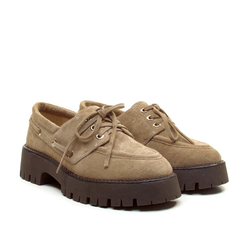 Mocassim Couro Nude Cecconello 2972002-2 Bege 5