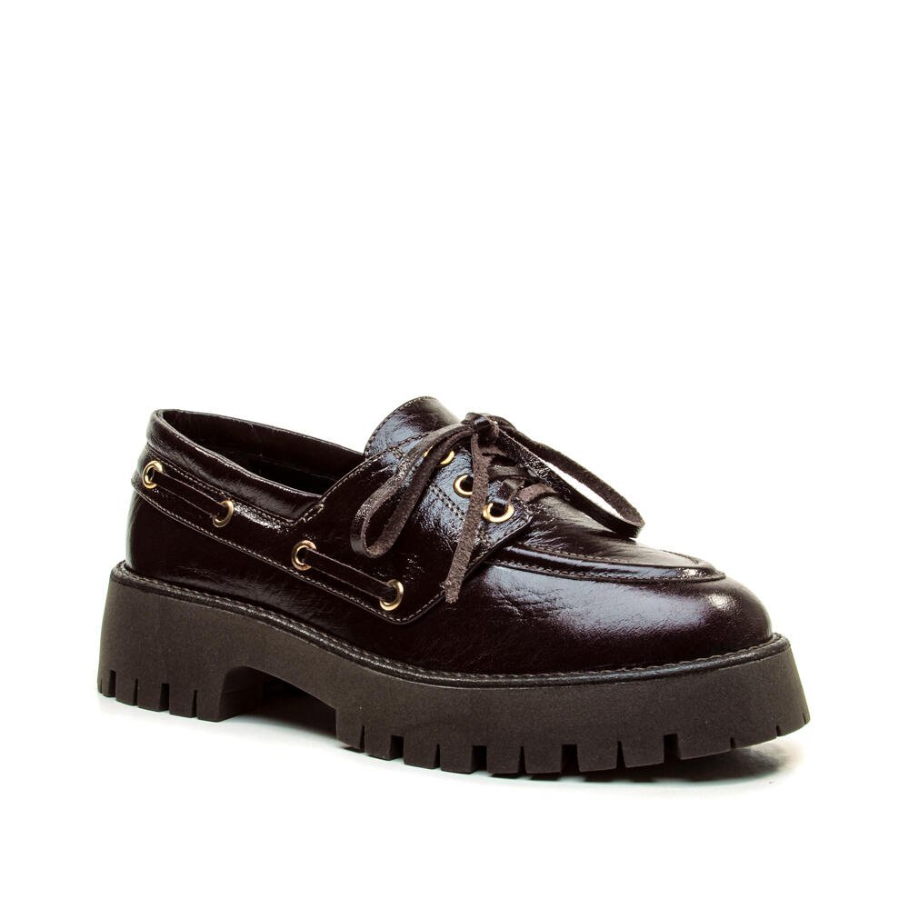 Mocassim Couro Marrom Cecconello 2972002-3 Marrom 2