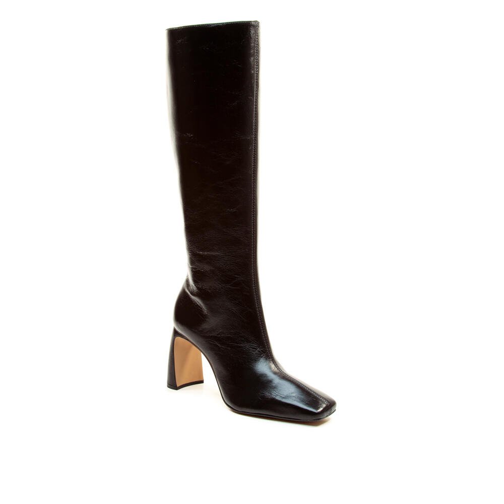 Bota Couro Preto Cano Longo Cecconello 2973005-1 Preto 3