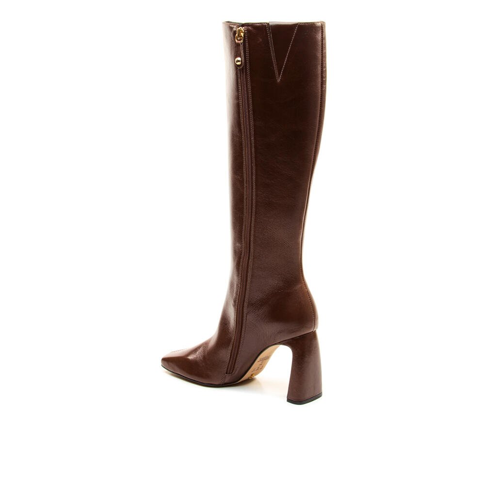 Bota Couro Marrom Cano Longo Cecconello 2973005-2 Marrom 4