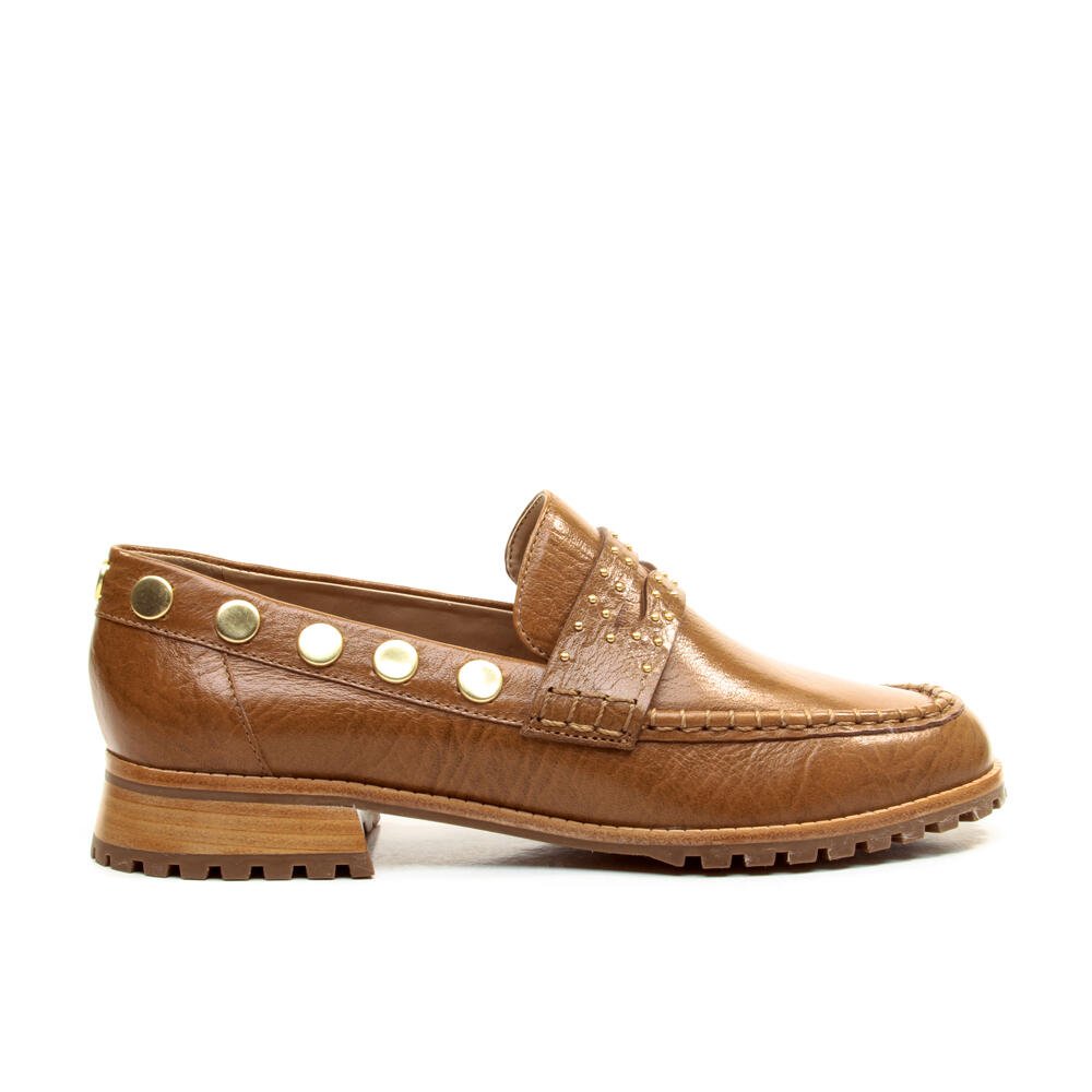 Loafer Couro Marrom Cecconello 2985003-3