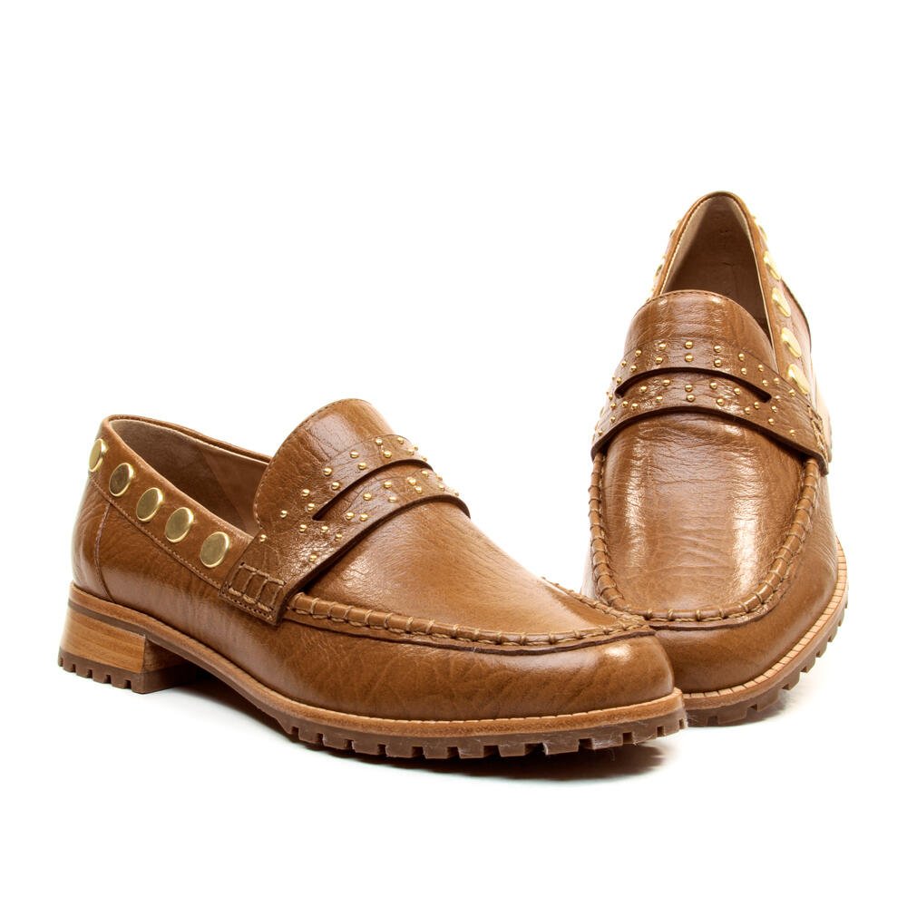 Loafer Couro Marrom Cecconello 2985003-3 Marrom 5