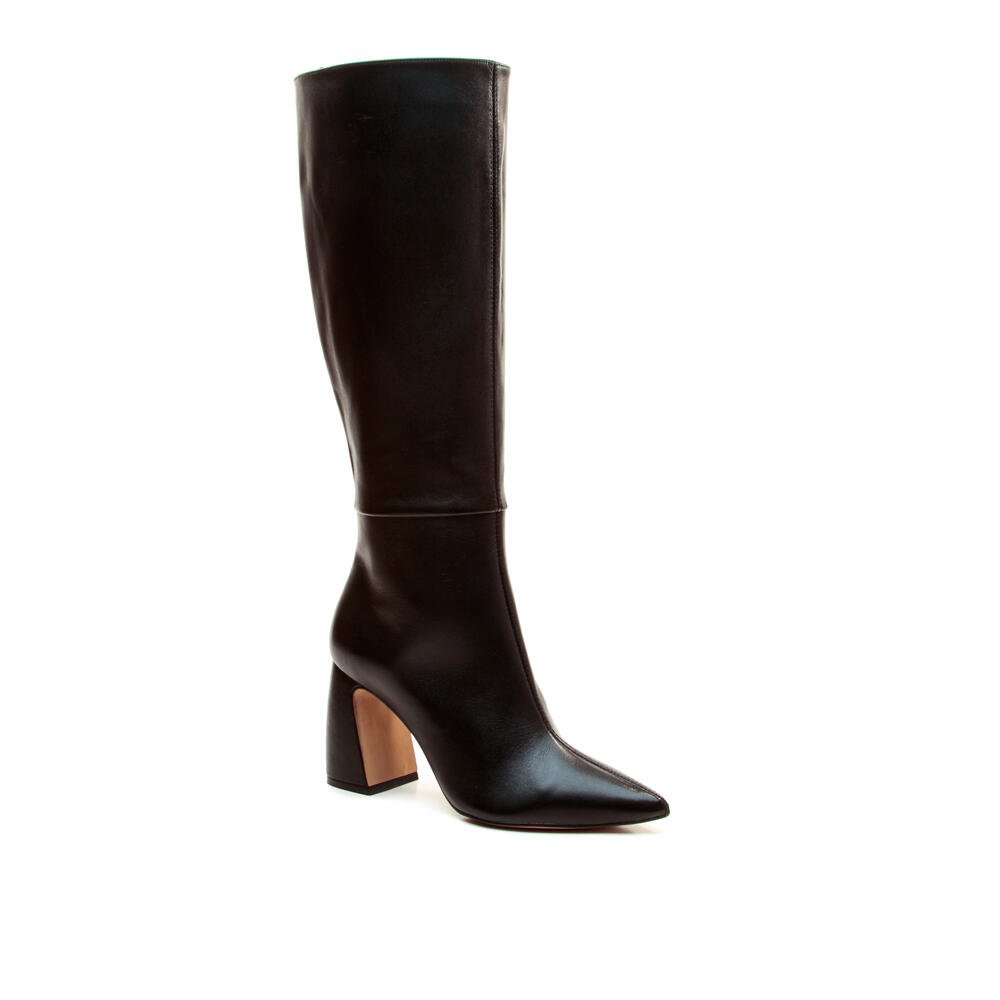 Bota Couro Preto Cano Longo Cecconello 2626002-11 Preto 2