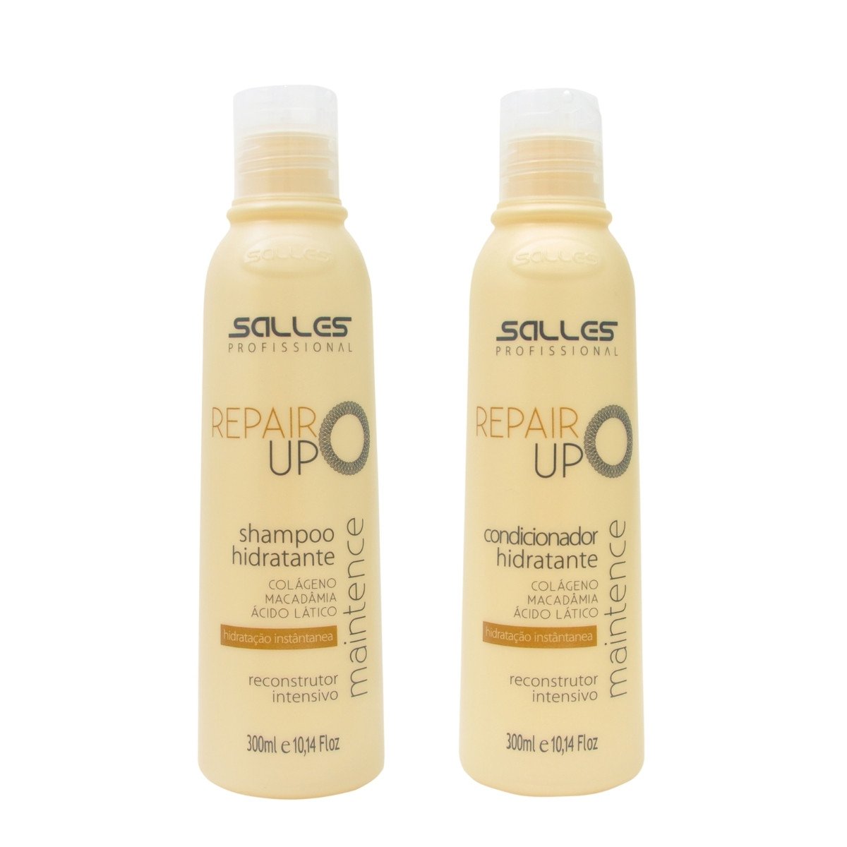 Kit Shampoo E Condicionador Repair Up 300ml Salles