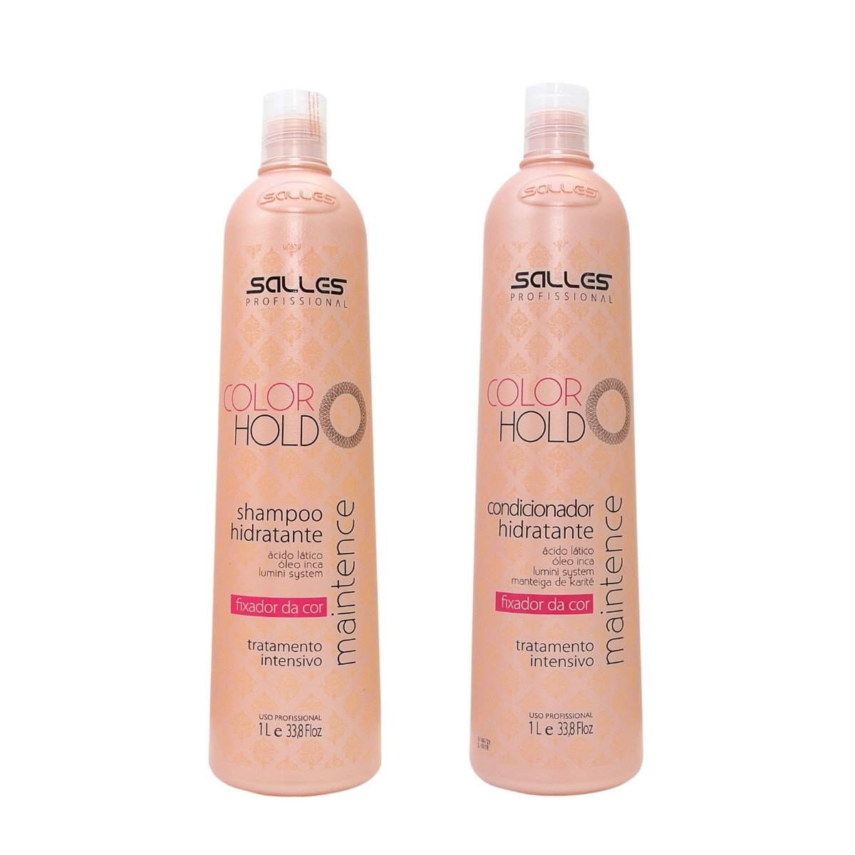 Kit Shampoo E Condicionador Color Hold 1L SallesProfissional ÚNICO 1