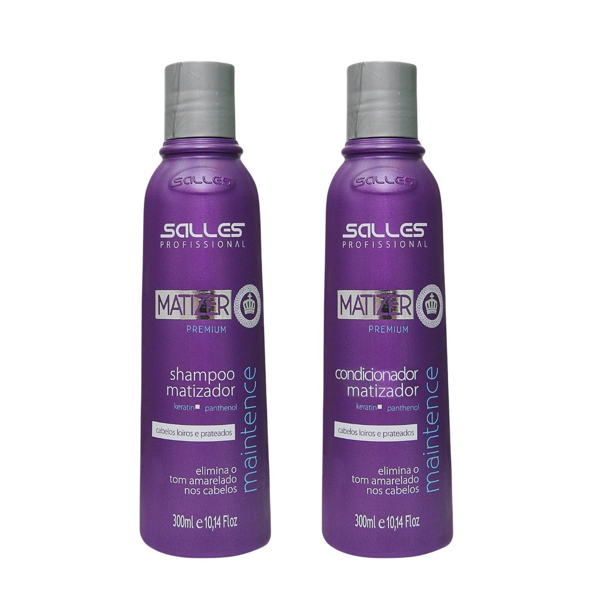 Kit Shampoo E Condicionador Matizer Premium 300ml Salles