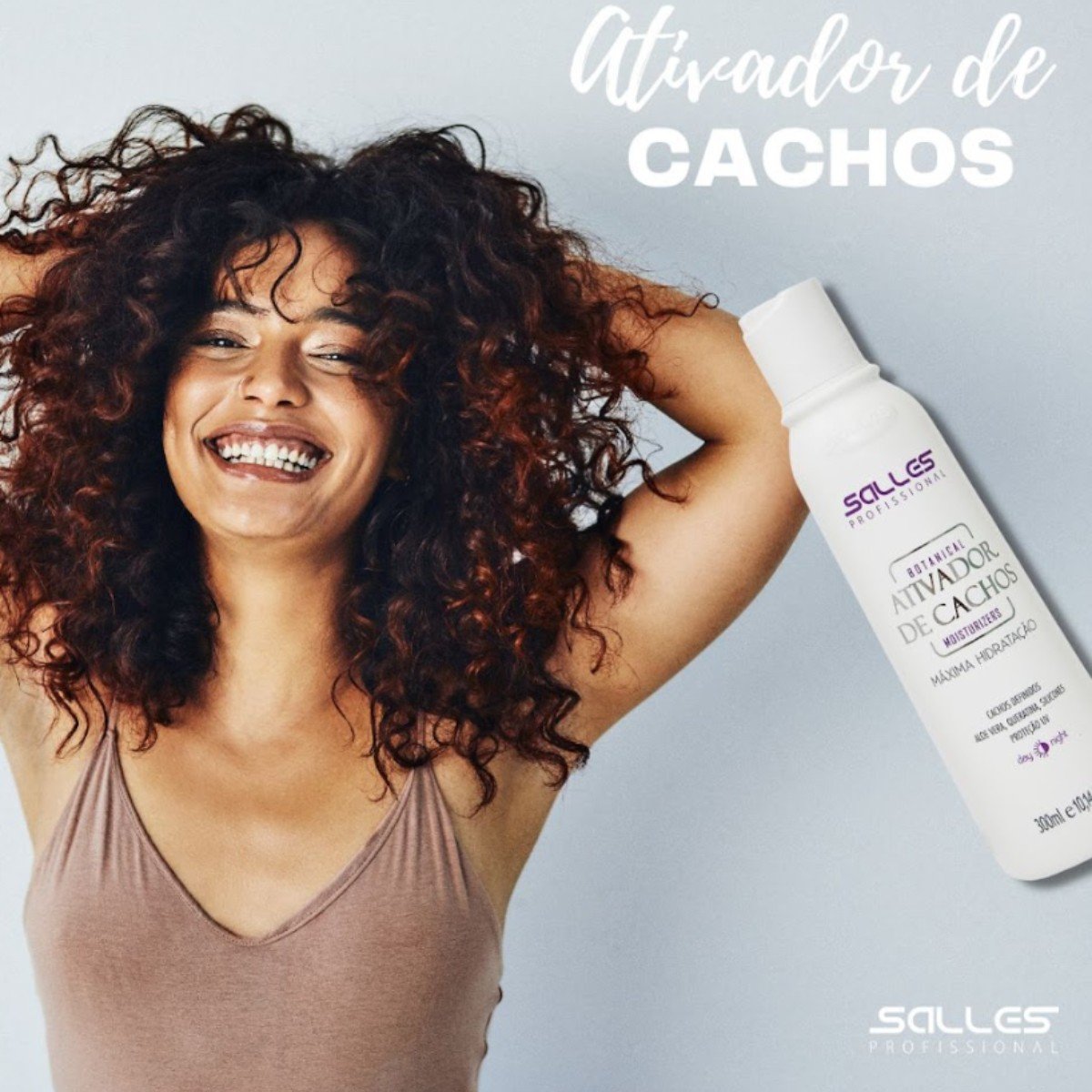 Ativador de Cachos Salles Profissional 300ml 300ml 2