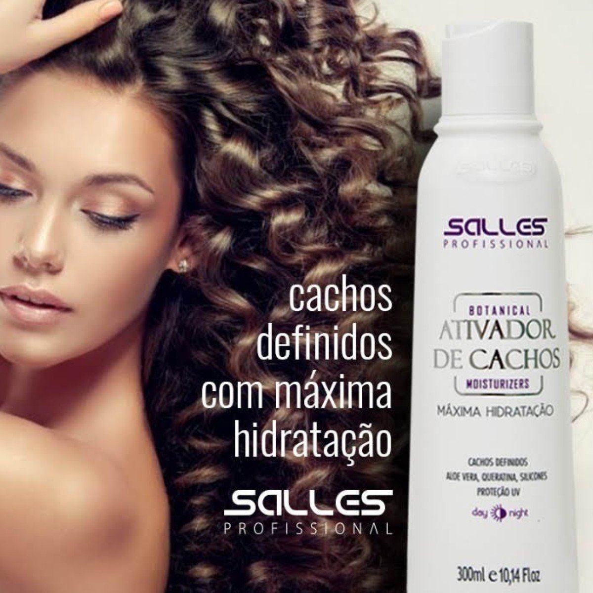 Ativador de Cachos Salles Profissional 300ml 300ml 4