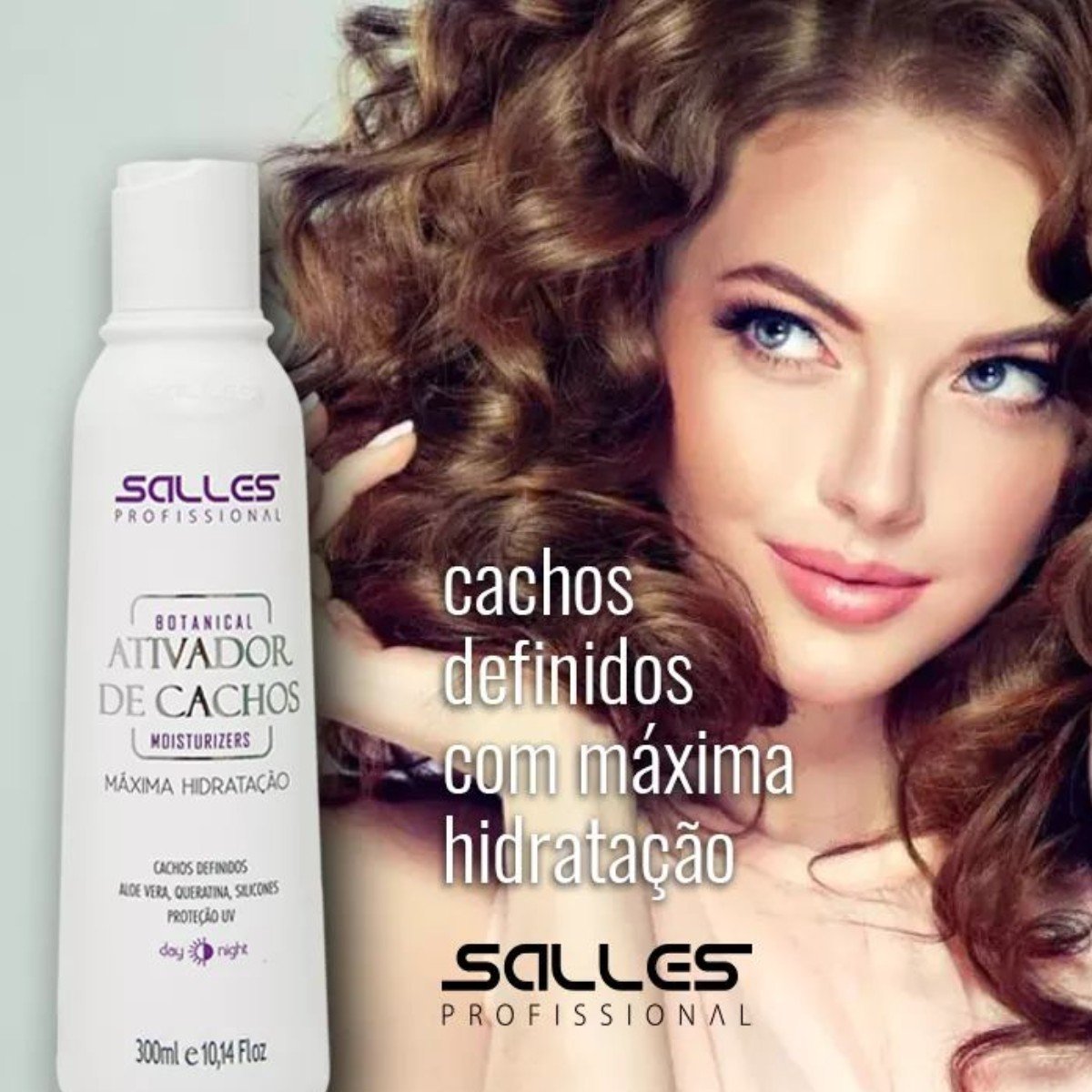 Ativador de Cachos Salles Profissional 1lt 1L 5