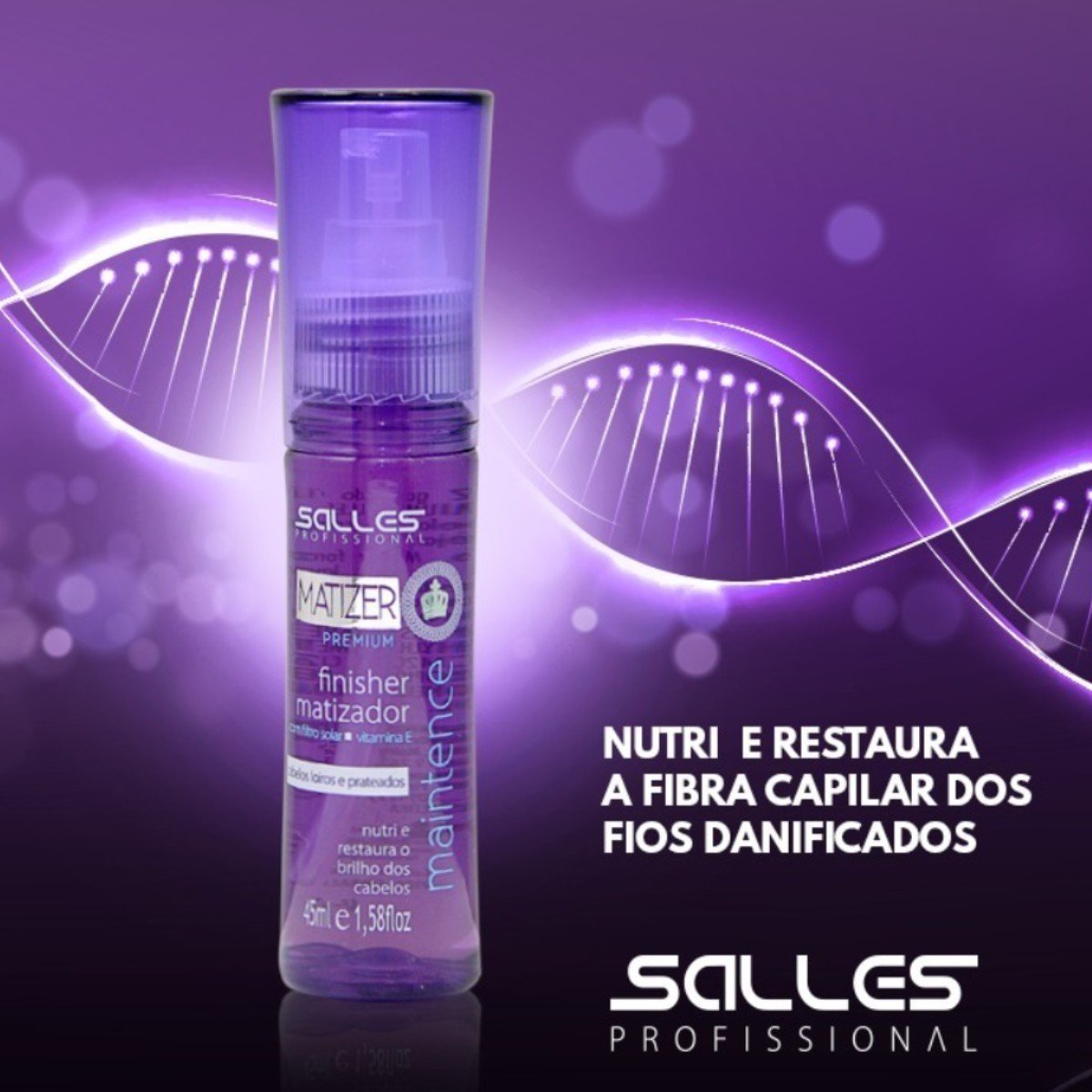 Oleo Reparador Matizer Oil Premium Salles Profissional 45ml 45ml 2