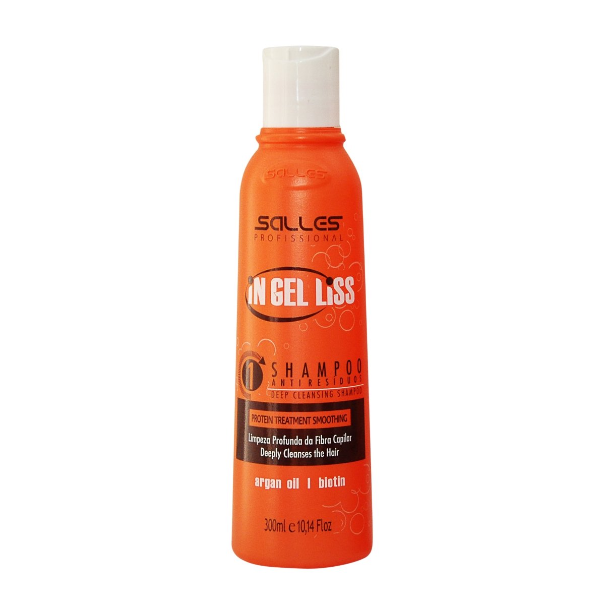 Shampoo Anti Residuo In Gel Liss Salles Profissional 300ml