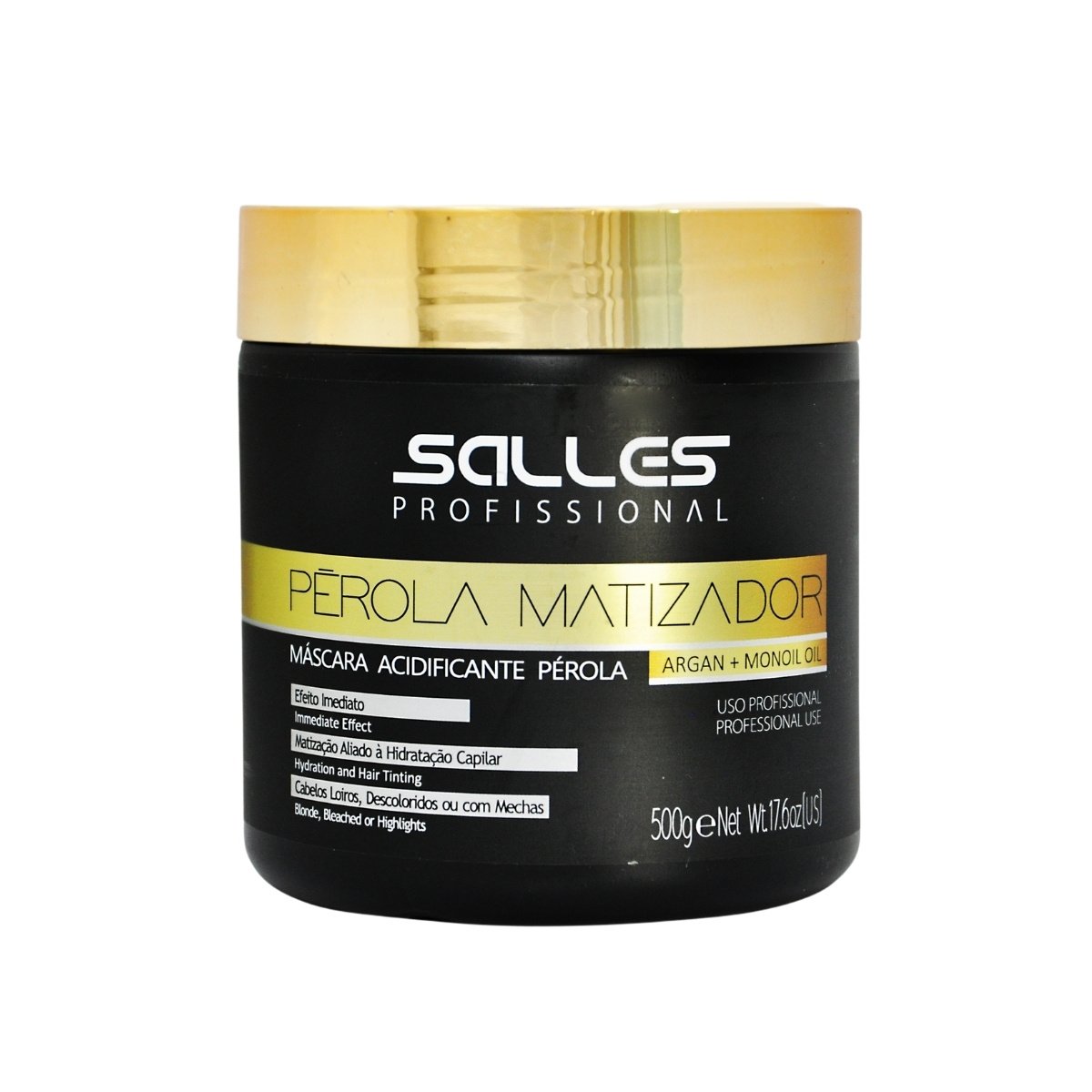 Mascara Perola Matizadora Salles Profissional 500g