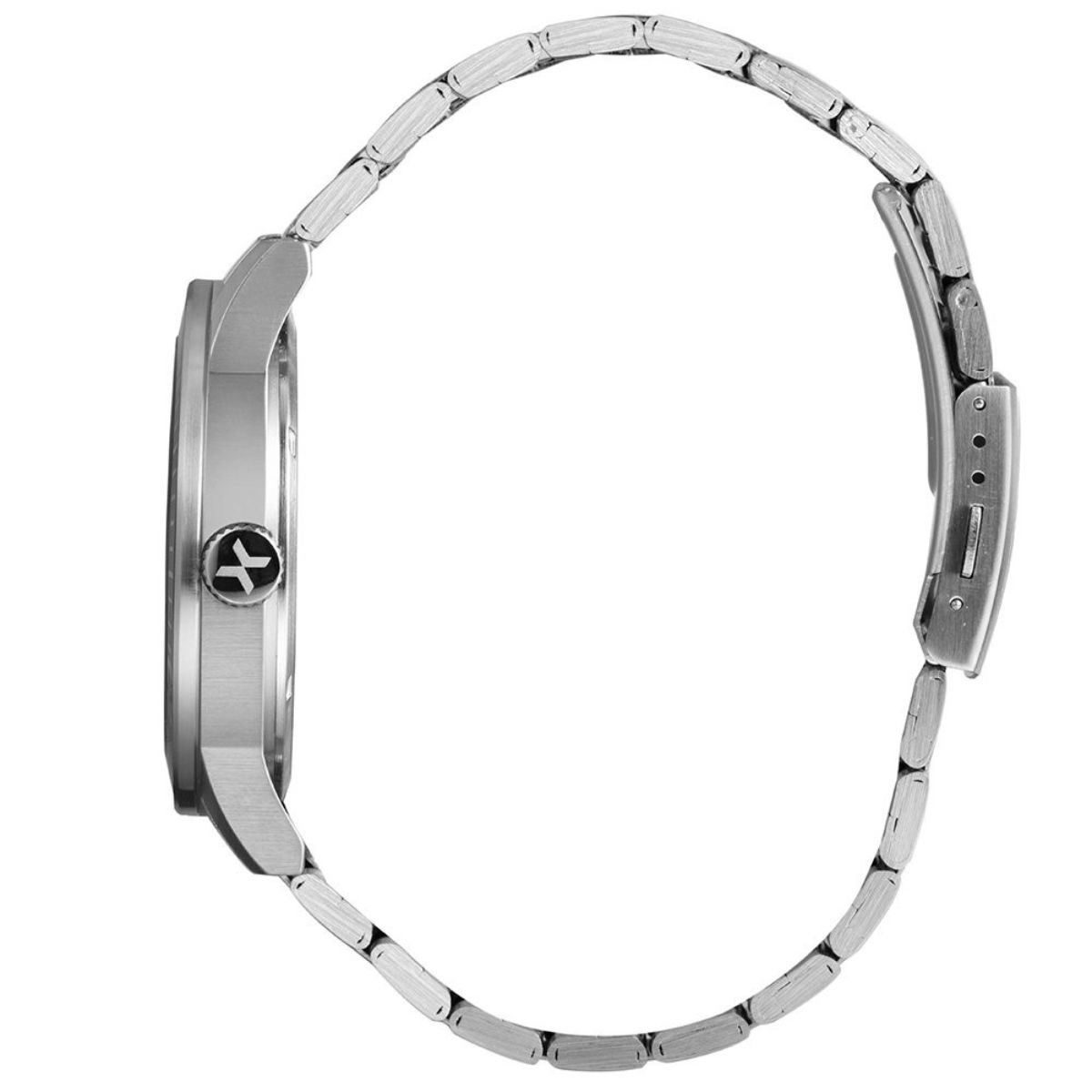 Relógio Masculino X-Watch Original XMSS1062D2SX Pulseira Metal Prata Prata 3