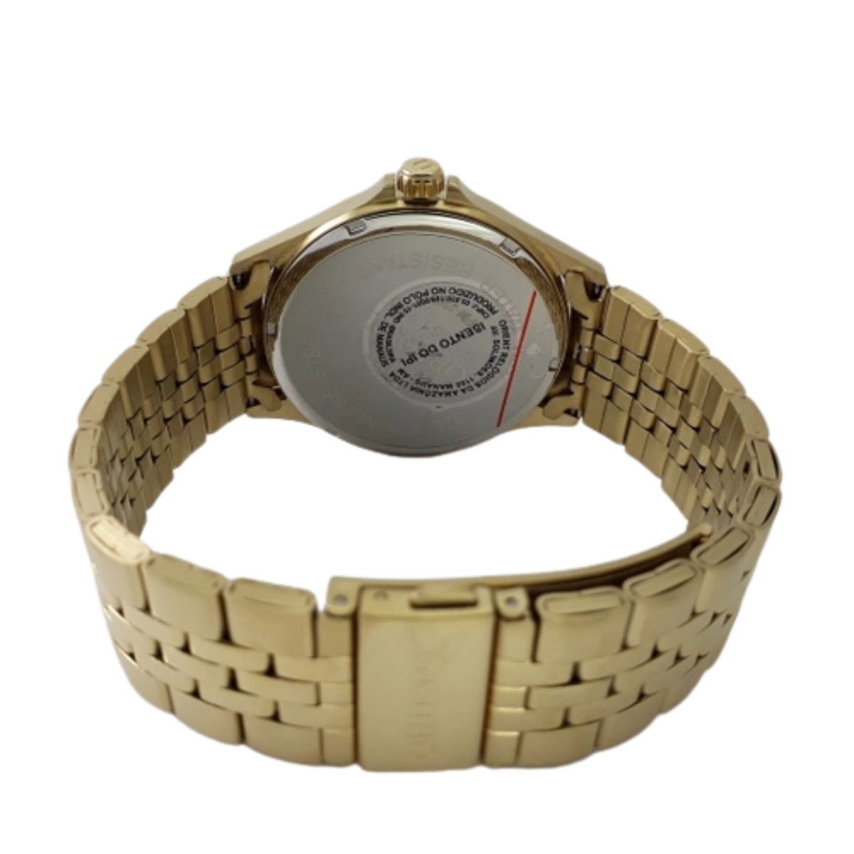 Relógio Masculino Orient Original MGSS1235P2KX Pulseira Metal Dourado Dourado 2