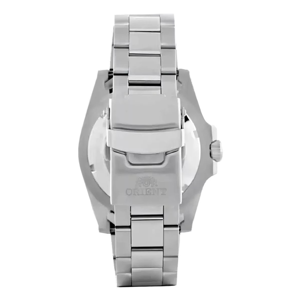 Relógio Masculino Orient Original F49SS027NHE1SX Pulseira Metal Prata Prata 4