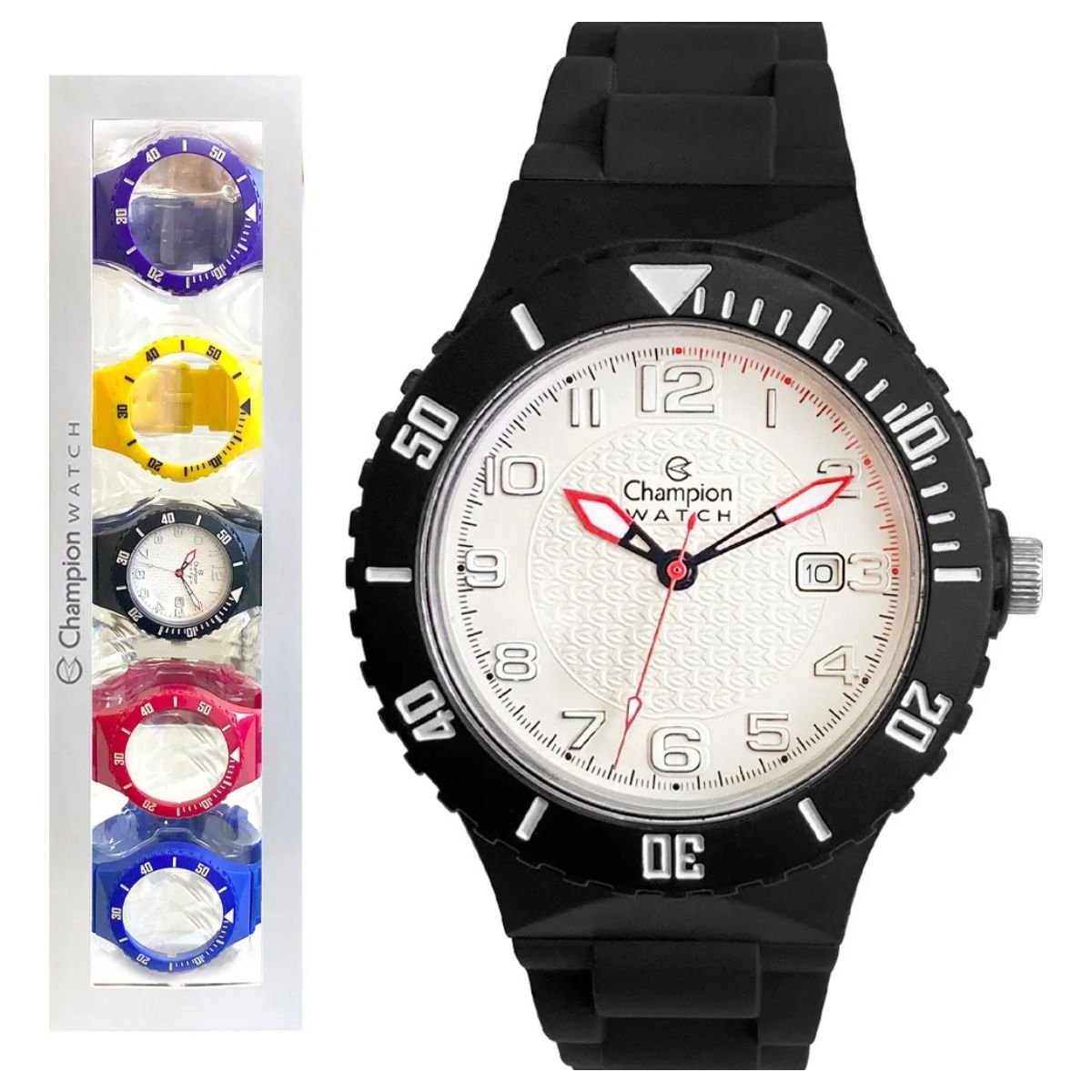 Relógio Unissex Champion Original CP30119XI Troca Pulseira