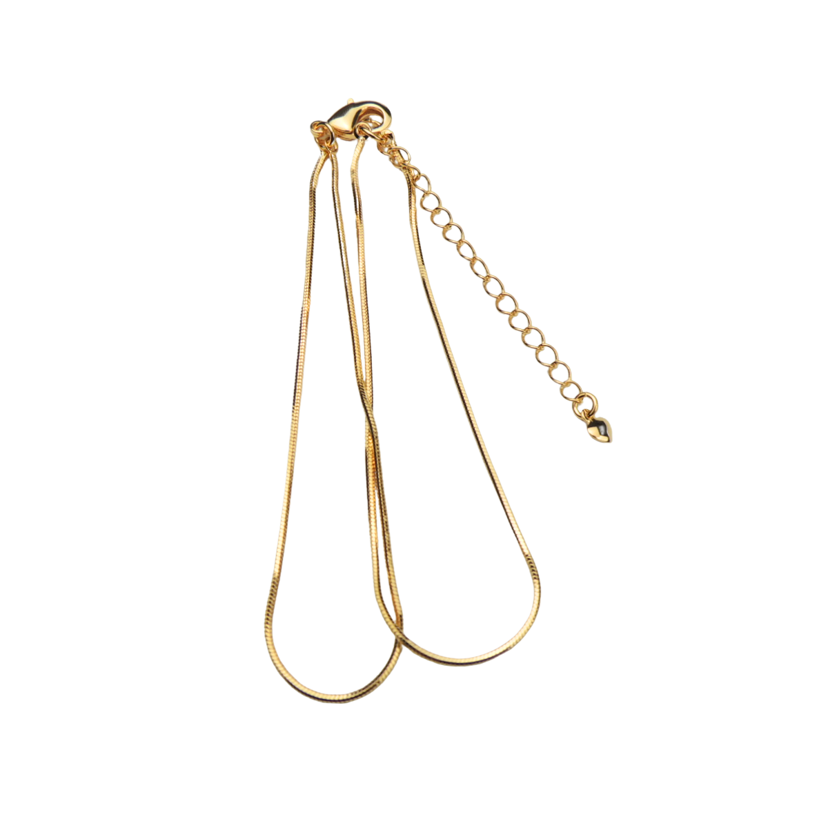 Pulseira Feminina Semijoia Banhado a Ouro 18k PL04436 Rabo de Rato Dourado 4