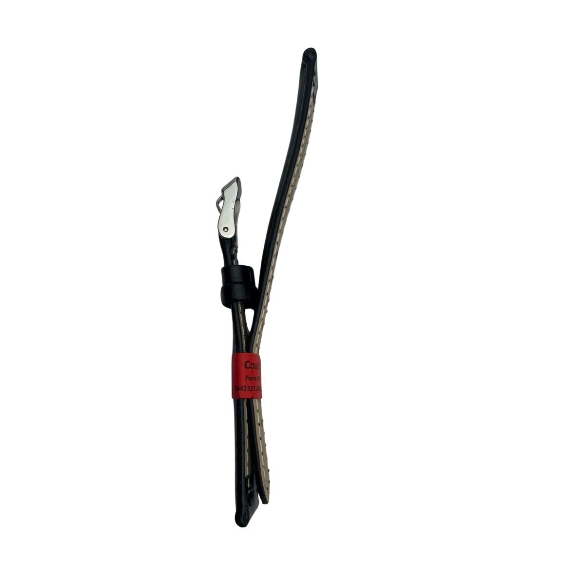 Pulseira Unissex para Relógio 126L22PP Preta Couro Legítimo Clássica Marry Montan Preto 4