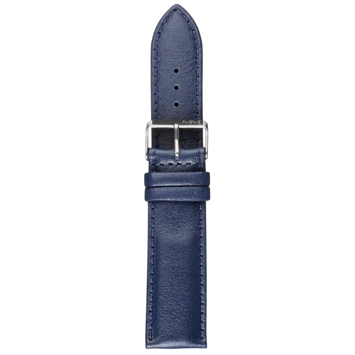 Pulseira Unissex para Relógio 104L20PA Azul Couro Legítimo Colorido Marry Montan