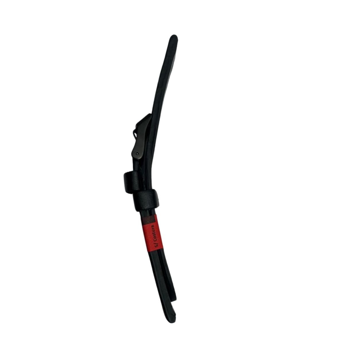 Pulseira Unissex para Relógio 133L20PC Preta Couro Legítimo Montan Marry Montan Preto 4