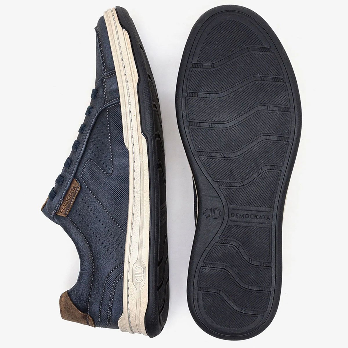 Sapatenis Democrata Denim Jay Masculino Navy Marinho 4