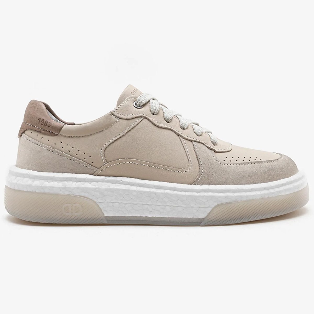 Sapatenis Democrata Beat Pulse Masculino Off White 