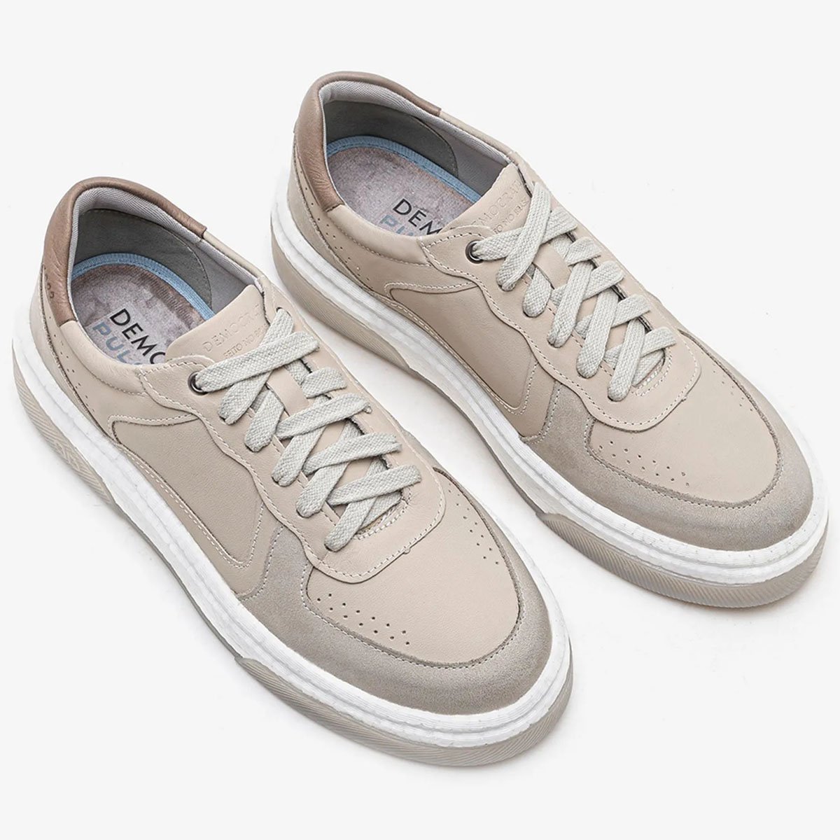 Sapatenis Democrata Beat Pulse Masculino Off White Off White 2