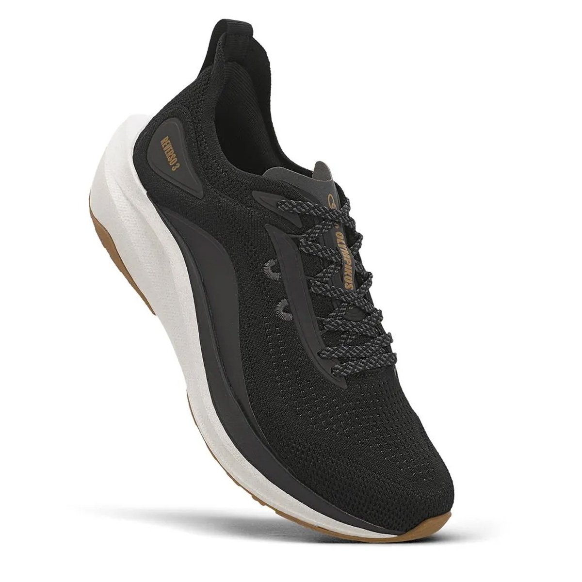 Tenis Olympikus Reverso 3 Masculino Preto Chumbo Preto 2