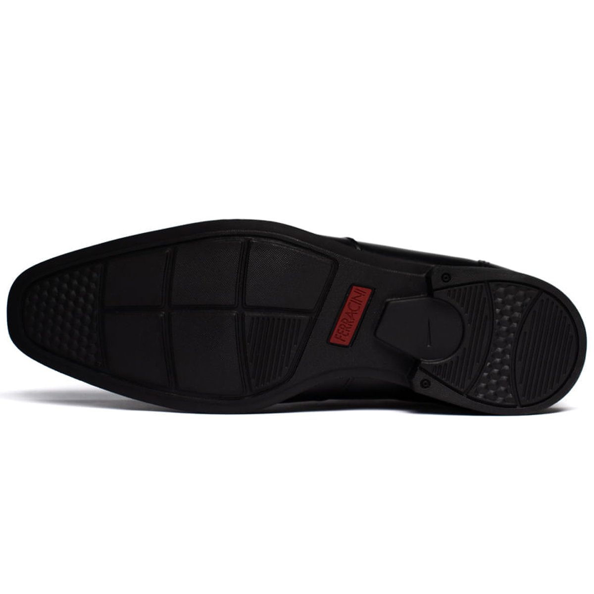 Sapato Social Ferracini London Masculino Preto Preto 2