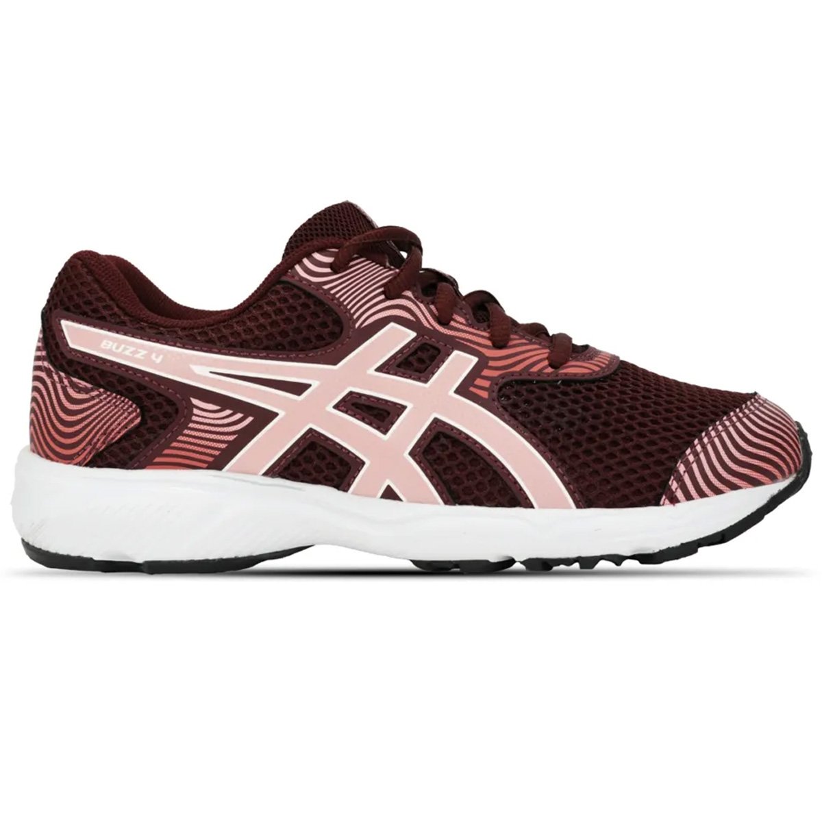 Tenis Asics Buzz 4 Infantil Brown Marrom 1