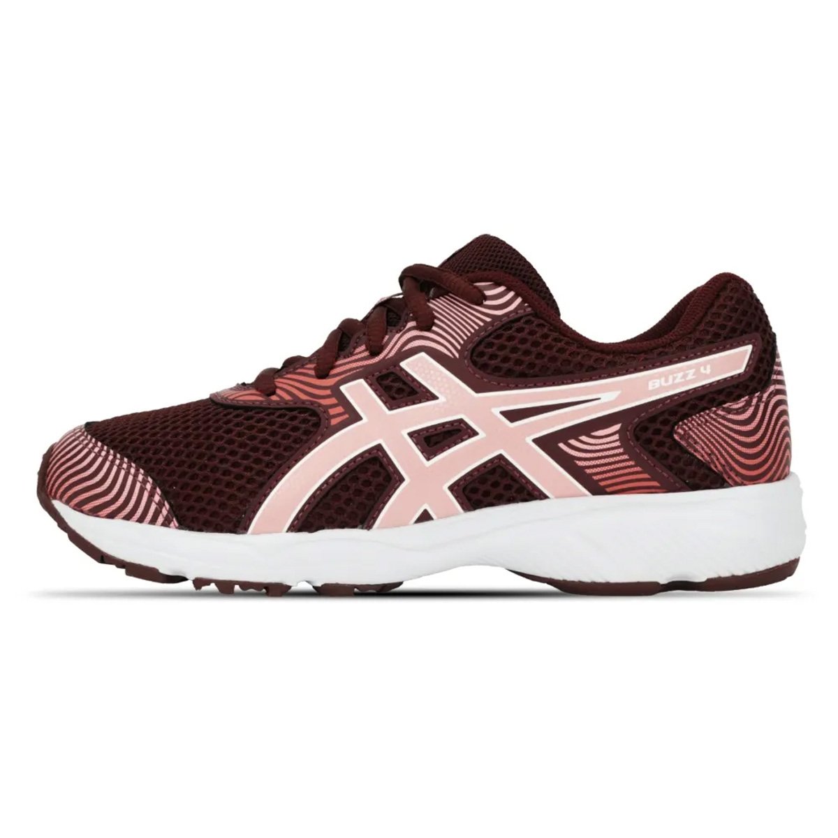 Tenis Asics Buzz 4 Infantil Brown Marrom 7