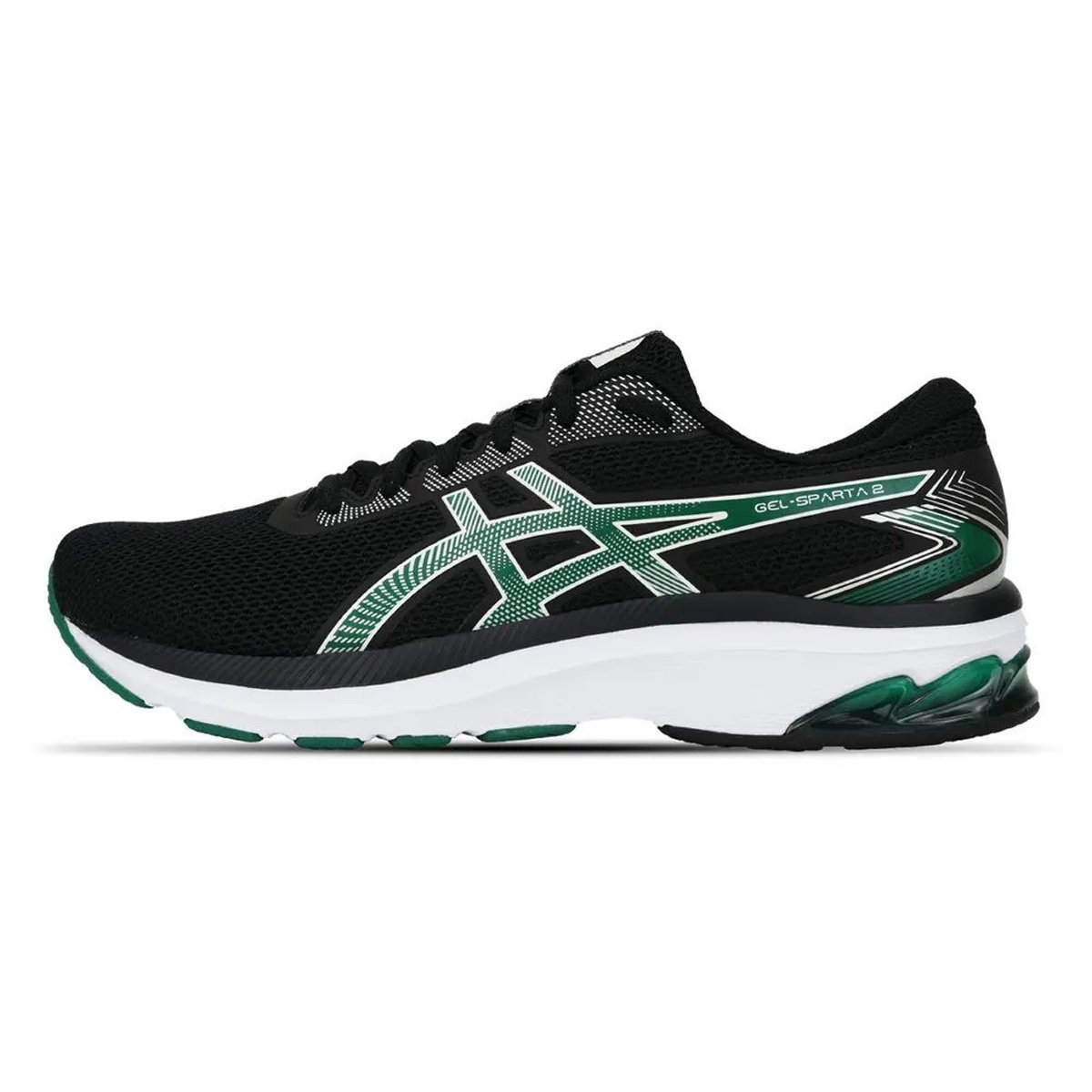 Tenis Asics Gel Sparta 2 Masculino Preto Verde Preto/Verde 2