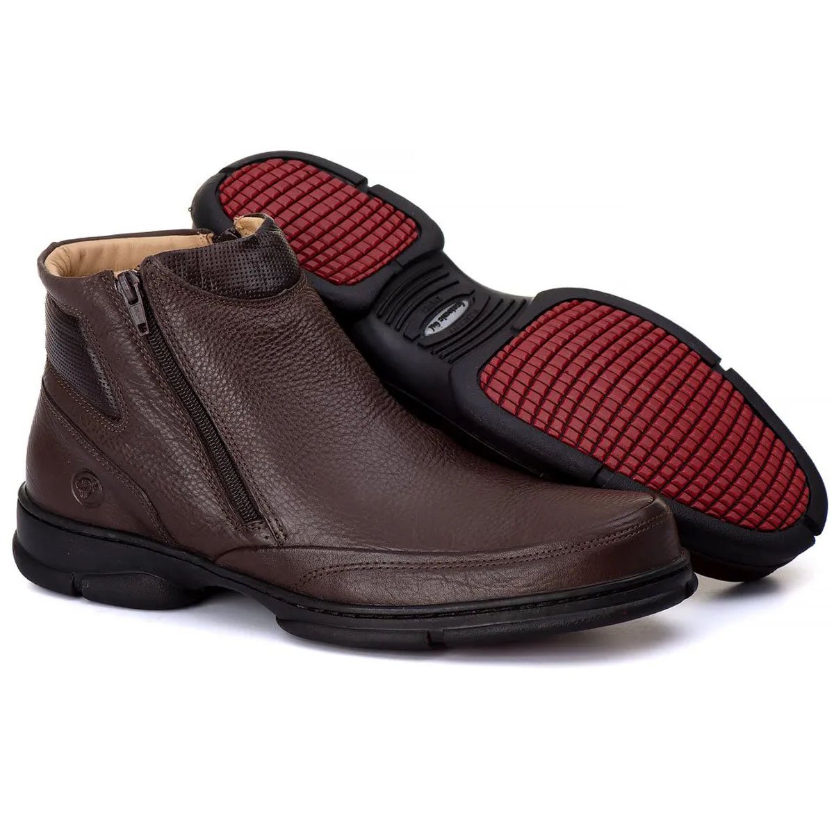 Bota Anatomic Gel 360 Floater Brown 7887 Masculina Marrom 2