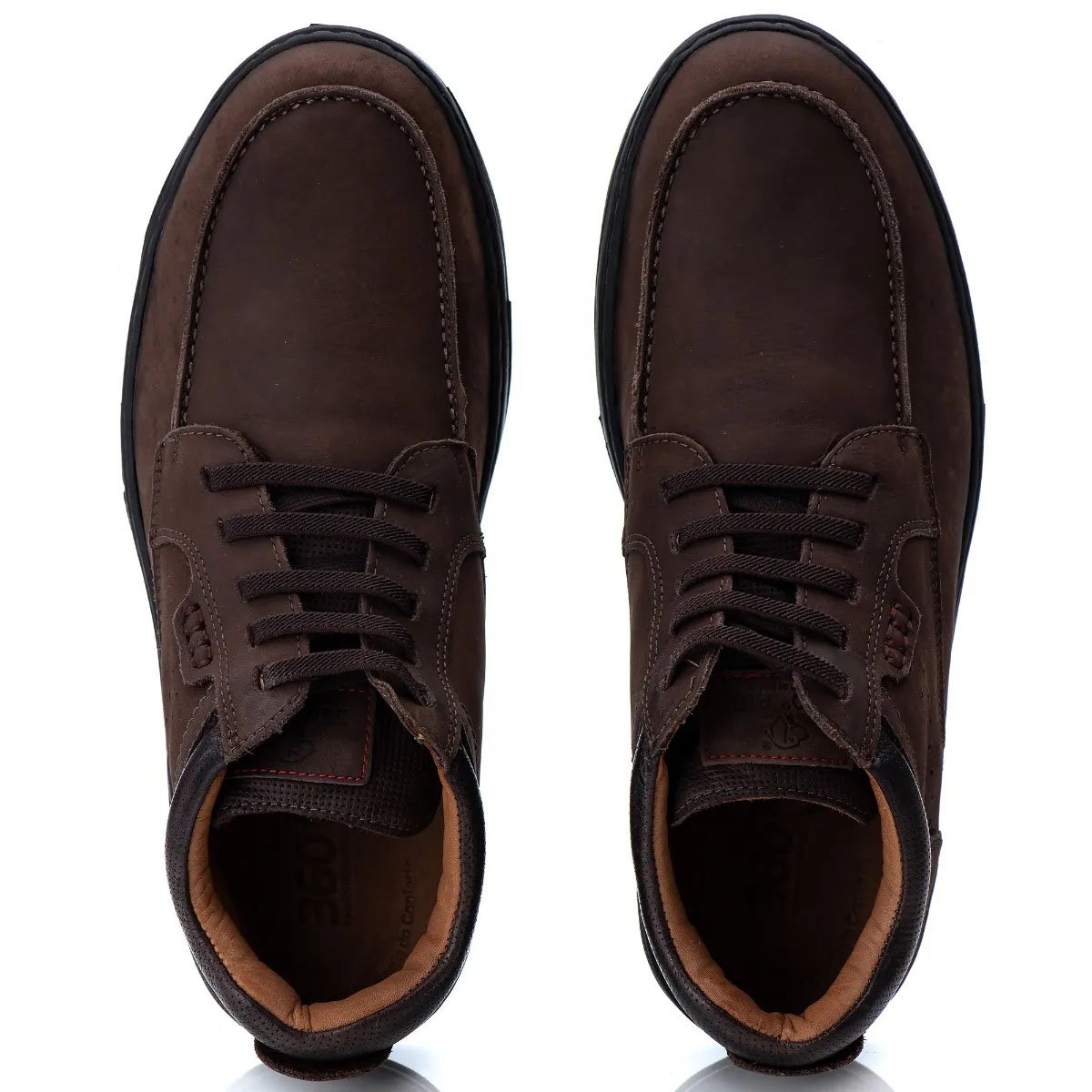 Bota Anatomic Gel 360 1071 Masculino Rustico T.Moro Marrom 5