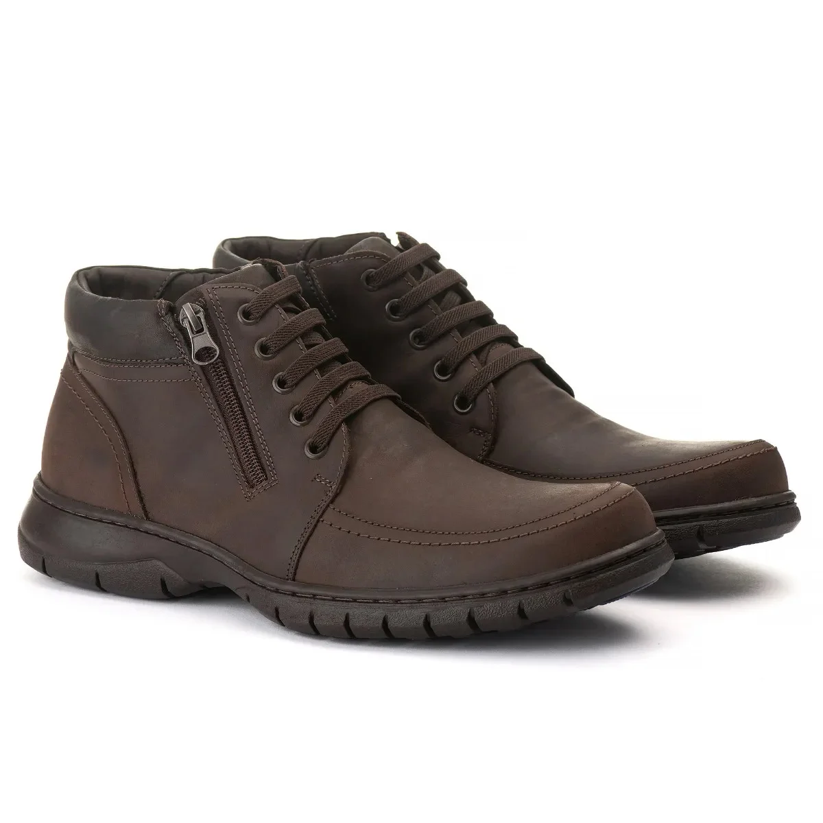 Bota Anatomic Gel 360 Mustang Brown 7981 Masculino Marrom 4