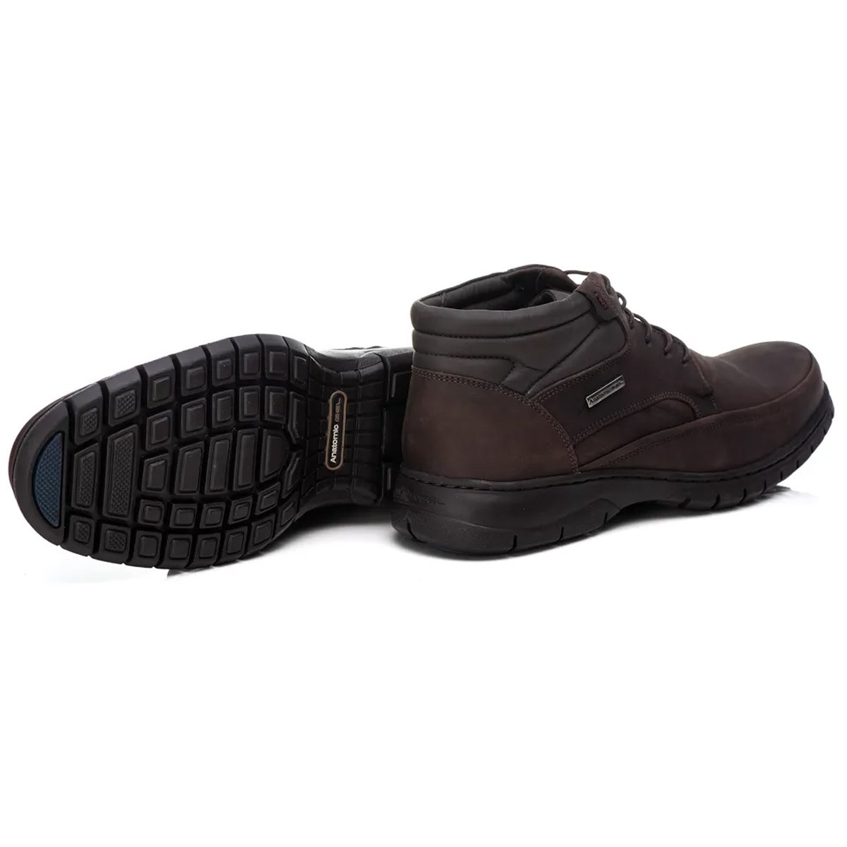 Bota Anatomic Gel 360 Rustico T.Moro 7990 Masculina Marrom 4