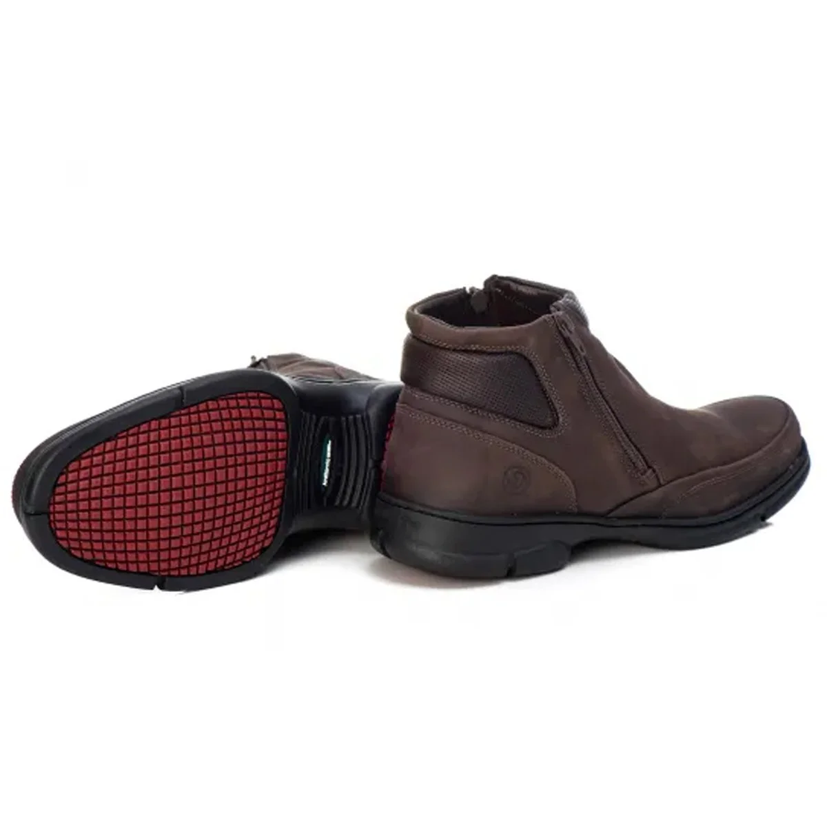 Bota Anatomic Gel 360 Rustico T.Moro 7887 Masculina Marrom 3