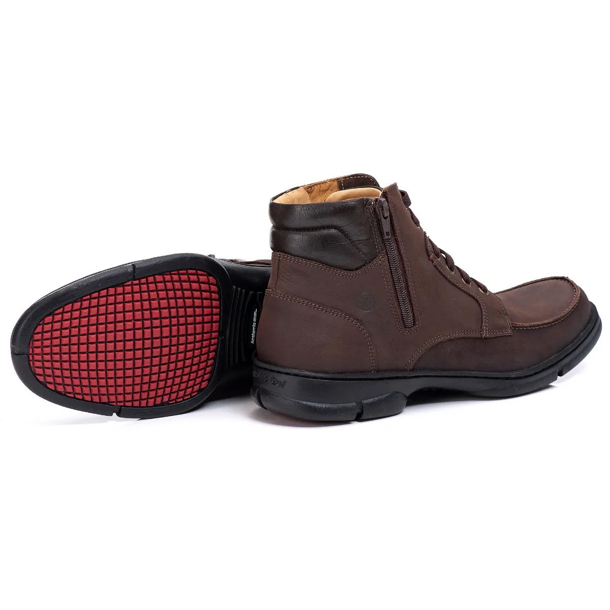 Bota Anatomic Gel 360 Vintage Brown 7892 Masculina Marrom 4