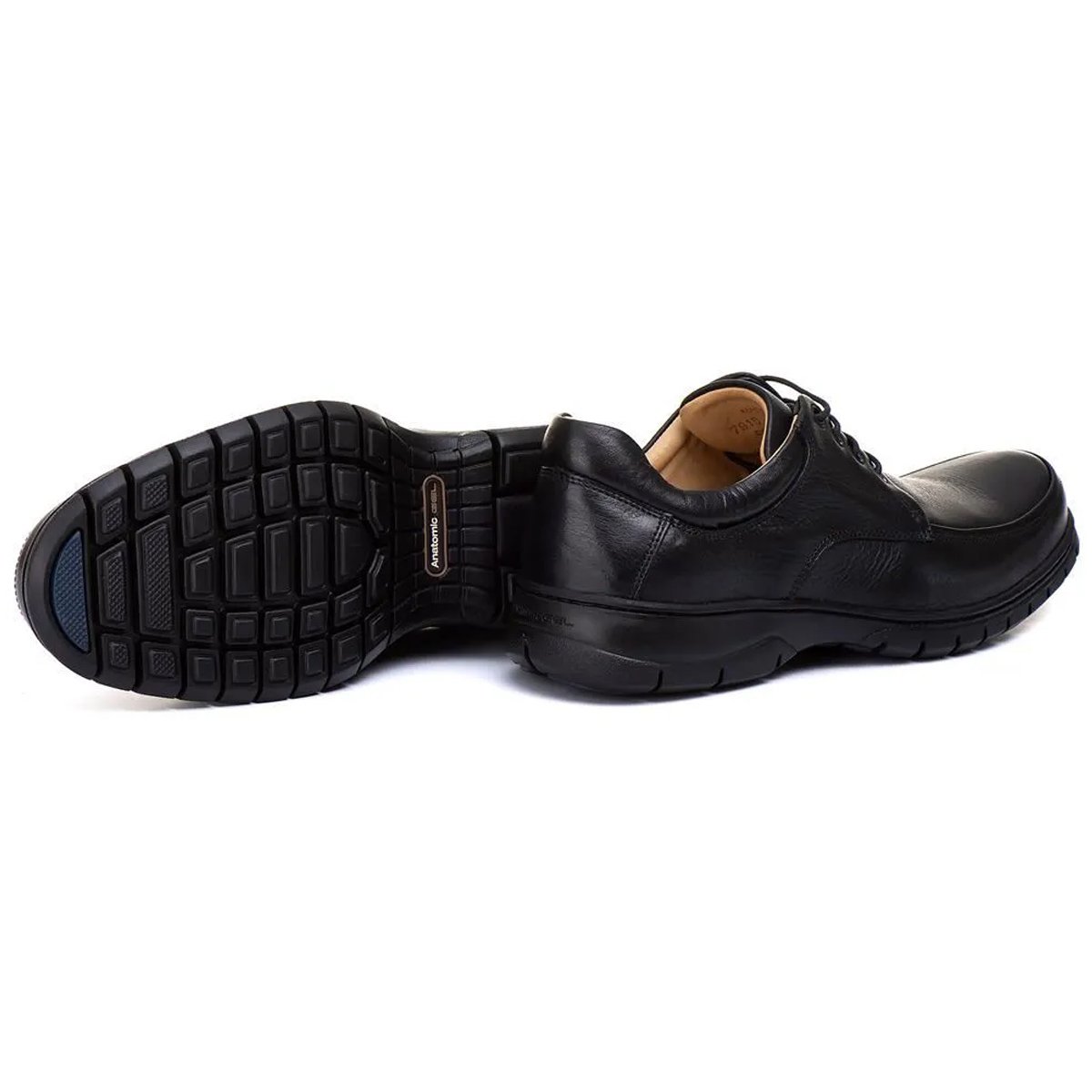 Sapato Social Anatomic Gel 360 Floater Preto 7915 Masculino Preto 4