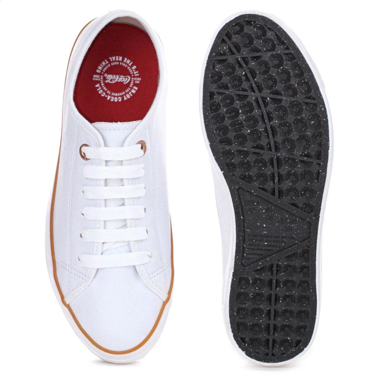 Tenis Coca Cola Stream Town Feminino Branco Branco 4