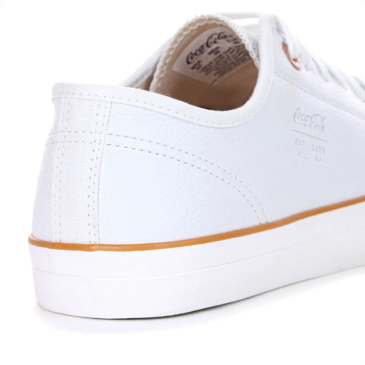 Tenis Coca Cola Stream Town Feminino Branco Branco 5