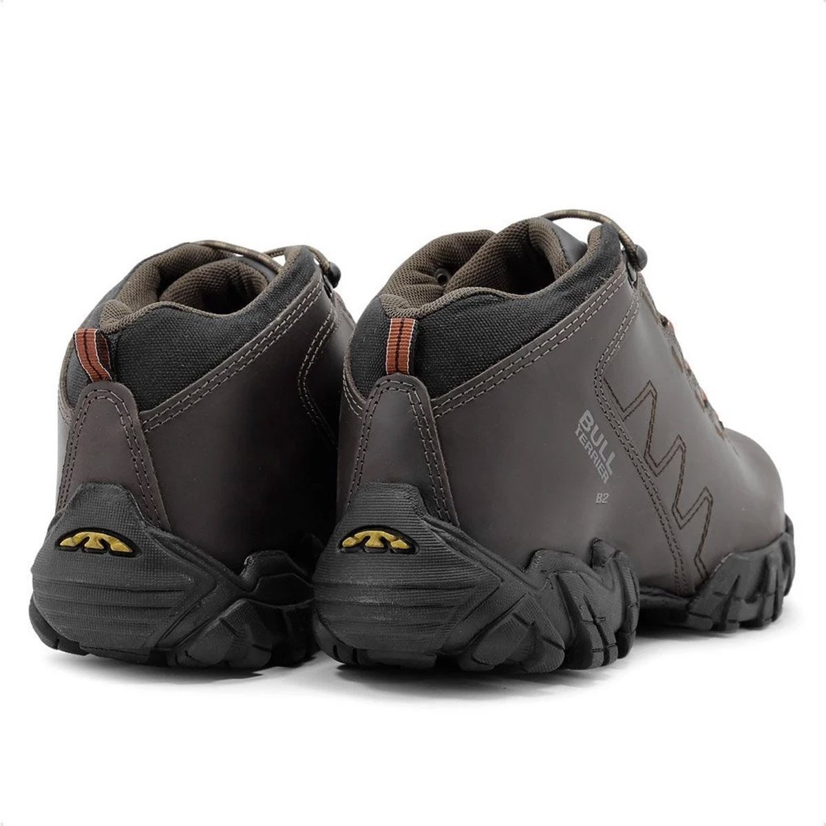 Bota Masculina Bull Terrier Ranger Couro Natural Marrom 4