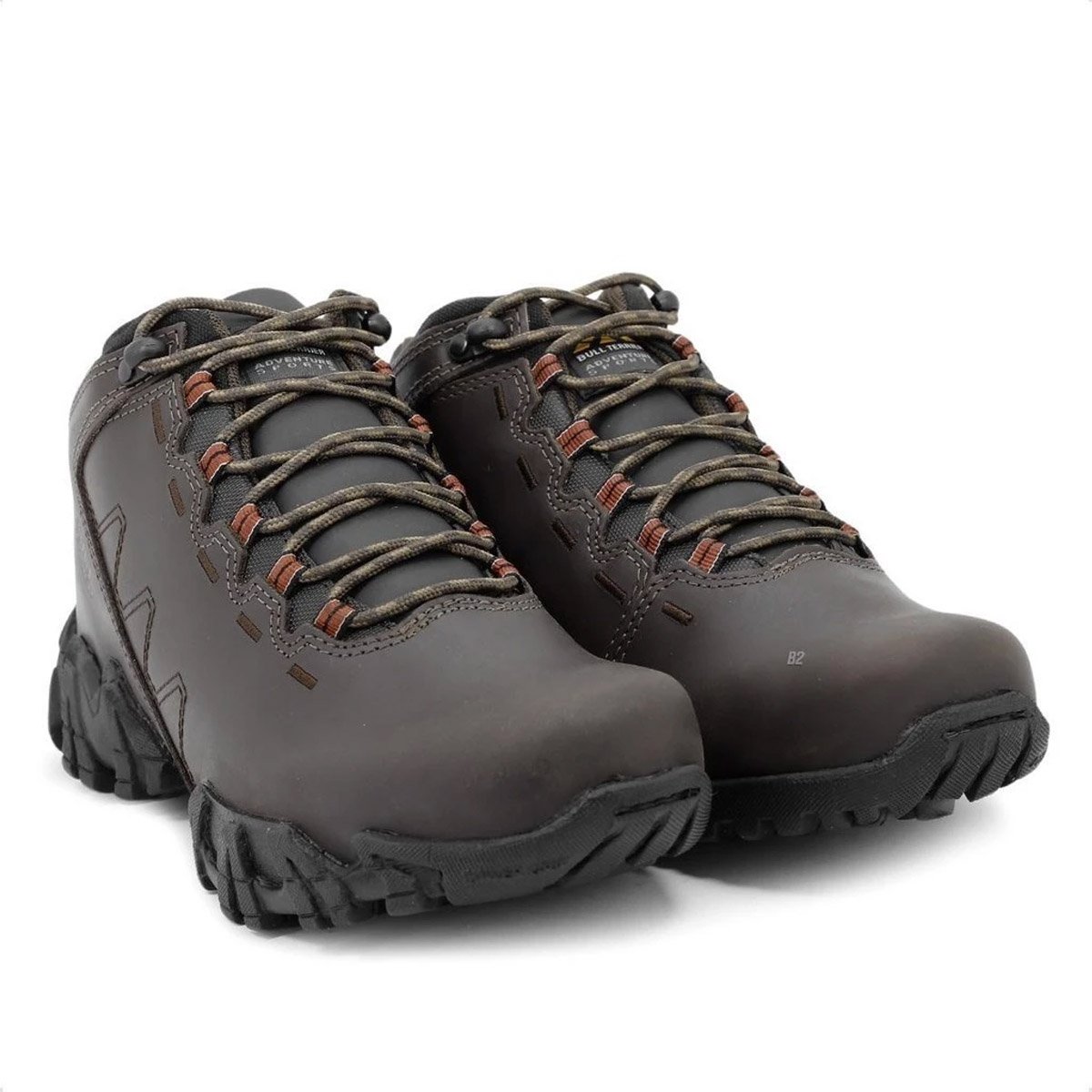 Bota Masculina Bull Terrier Ranger Couro Natural Marrom 3