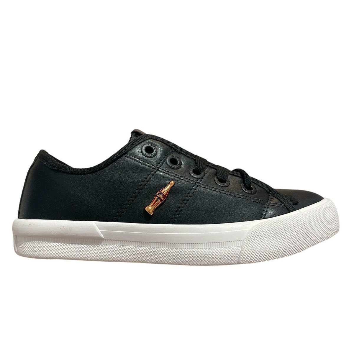 Tenis Coca Cola Miami Town Feminino Preto Preto 2