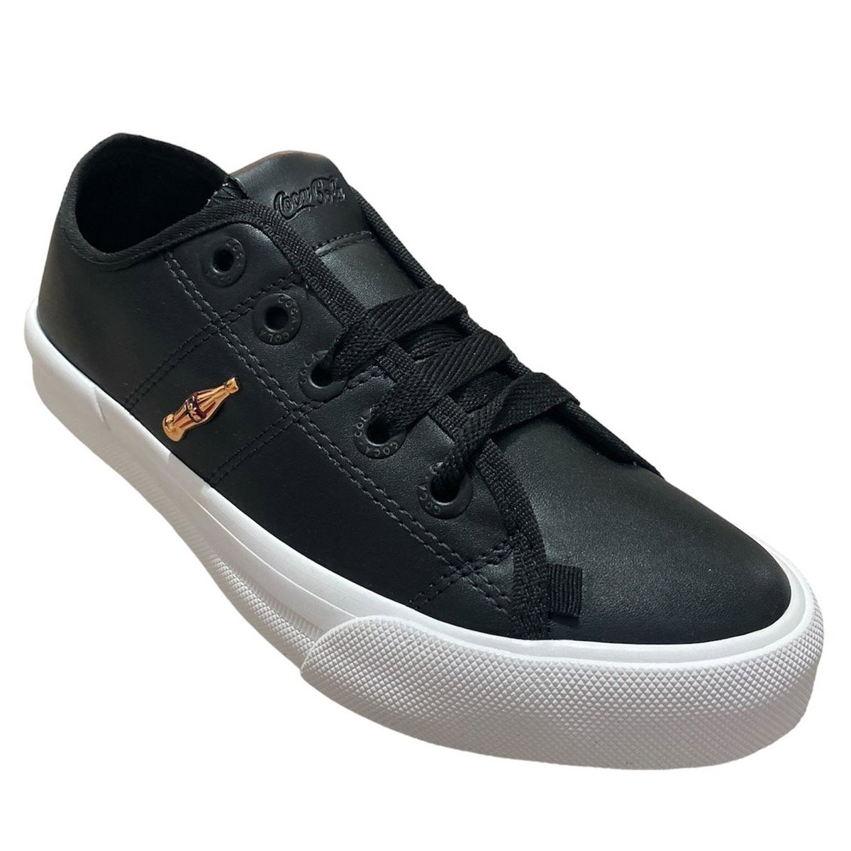 Tenis Coca Cola Miami Town Feminino Preto Preto 4