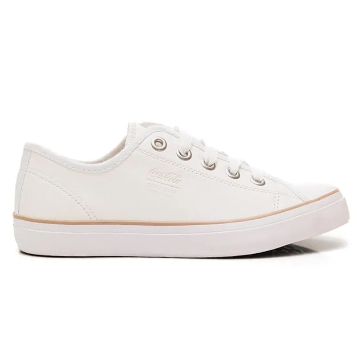Tenis Coca Cola Stream Town Feminino Branco