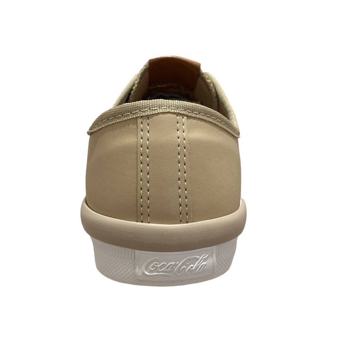 Tenis Coca Cola Miami Town Feminino Areia Bege/Dourado 4